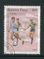 BURKINA FASO- Y&T N°668- Oblitéré (football) - Burkina Faso (1984-...)