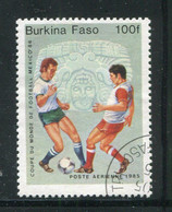 BURKINA FASO- P.A Y&T N°305- Oblitéré (football) - Burkina Faso (1984-...)