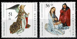 Bund 2002,Michel# 2285 - 2286 ** Weihnachten - Unused Stamps