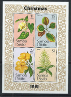 Samoa YT Bloc 26 Neuf Sans Charnière XX MNH Fleur Flower - Samoa