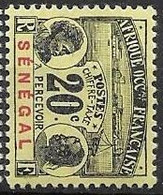 Senegal Mh * Nc 12,50 Euros 1906 - Postage Due