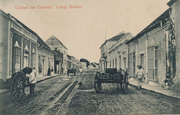 Ciudad Del Carmen Camp. Mexico  Tramway Tram - Mexique