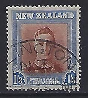 New Zealand 1947  King George VI   (o) Mi.296 II X, SG.687 (issued 1947) - Usati
