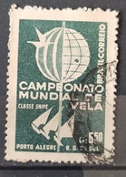 C 440 Brazil Stamp World Sailing Championship Class Snipe Porto Alegre 1959 Circulated 7 - Other & Unclassified