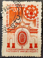 C 442 Brazil Stamp 50 Years Of Manufacture Military Army Getulio Vargas Picket 1959 Circulated 1 - Andere & Zonder Classificatie