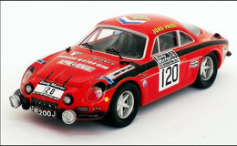 Alpine Renault A110 - J. Price/M. Turner - RAC Rally 1972 #120 - Troféu - Trofeu