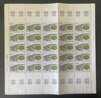 TAAF FAAT 2013 YT N°648 Flore Flora Algue Prasiola Crispa Pingouins Manchots Pinguin Faune Fauna Planche Sheet Bogen - Other & Unclassified