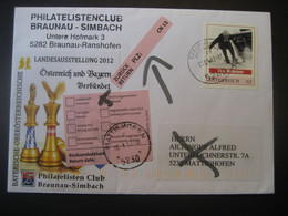 Österreich Pers.BM 2013- Bedarfs-Brief Mit Marke Hansi Hinterseer - Personalisierte Briefmarken