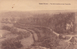 Logne (Ruines) - Vue De La Lembre Et Vers Vieuxville - Ferrieres