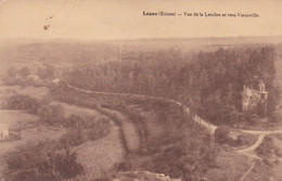 Logne (Ruines) - Vue De La Lembre Et Vers Vieuxville - Ferrières
