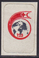 240.Yugoslavia 1988 Surcharge Red Cross Label MNH - Geschnittene, Druckproben Und Abarten