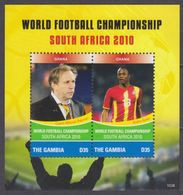 2010	Gambia	6336-6337/B794	2010 FIFA World Cup In South Africa - 2010 – South Africa