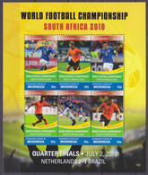 2010	Micronesia	2151-2156KL	2010 FIFA World Cup In South Africa	9,00 € - 2010 – South Africa