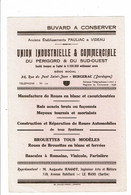 Buvard MANUFACTURE DE ROUES Brouettes Union Industrielle Et Commerciale Pauliac Et Videau Bergerac RAGOT - Agricultura