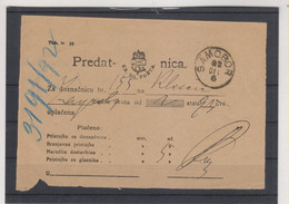 CROATIA.HUNGARY 1892 SAMOBOR Nice Postal Document - Croatia