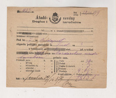 CROATIA.HUNGARY 1879 SAMOBOR Nice Postal Document - Croatia