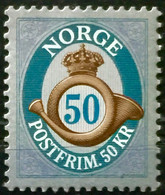 NORWAY 2011 MNH STAMP ON POSTHORN 50  KRONER - Ongebruikt