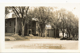 Real Photo County Bldgs Belvidere  Photo Paul Vogel - Other & Unclassified