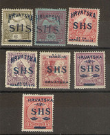 Yougoslavie _ 1918 - Timbre Taxe De Hongrie N° 108/111 - Impuestos