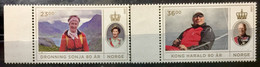 NORWAY 2017 MNH STAMP ON 80 YEARS OF QUEEN SONJA & KING HARALD V - Neufs