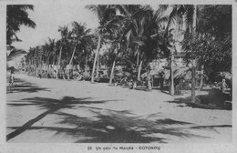 COTONOU - Un Coin Du Marché - Dahomey