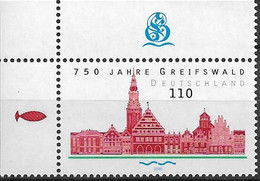 2000  Germany  Deutschland  Mi. 2111 **MNH  EOL  750 Jahre Greifswald - Ongebruikt