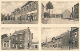 WELLE - 4 Postkaarten - Denderleeuw