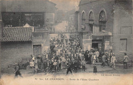 ¤¤   -   LE CHAMBON-FEUGEROLLES   -   Sortie De L'Usine " CLAUDINON "     -  ¤¤ - Le Chambon Feugerolles