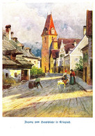 KRIEGLACH - PETER ROSEGGERS HEIMAT : ZUGANG ZUM HAUPTPLATZE IN KRIEGLACH - ANNÉE / YEAR ~ 1920 (ah218) - Krieglach