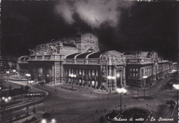 Milano Di Notte - La Stazione Viaggiata 1955 - Milano (Milan)