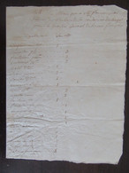 France - Manuscrit Ancien Adressé Au Maire De Haget (Gers), Relatif à L'Armée Française - Non-daté - Manuscripts