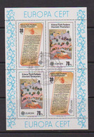 CYPRUS  ( TURKEY )    1982   Europa    Sheetlet    USED - Gebraucht