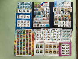 Russia. USSR 1991. Full Yearsets 106 Stamps & 5 Souvenir $ 12 Mini Sheets. MNH** - Annate Complete