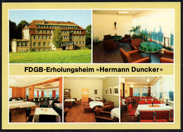 F1701 - TOP Hohnstein FDGB Heim Hermann Duncker Innenansicht - Bild Und Heimat Reichenbach - Hohnstein (Sächs. Schweiz)