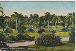 AUSTRALIA - Botanical Gardens (1) Brisbane 1912 - Good Mesage - Brisbane