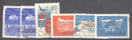 Ru0  -  Russie  -  Avion  :  Yv  112-17  (o) - Used Stamps