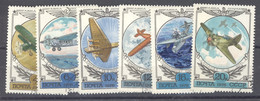 Ru0  -  Russie  -  Avion  :  Yv  132-37  (o) - Used Stamps