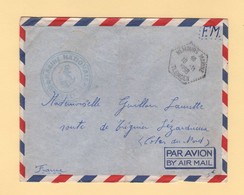 Poste Navale - Nemours Marine - Tlemcen - 1958 - FM - Scheepspost