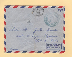 Poste Navale - Nemours Marine - Tlemcen - 1958 - FM - Scheepspost