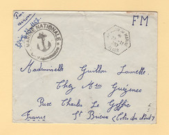 Poste Navale - Cap Matifou Marine - Alger - 1957 - Seepost