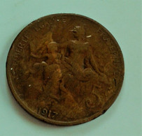 5 CENTIMES DUPUIS 1917 (RA 5) - C. 5 Centimes