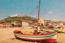 Cartolina - S. Silvi Marina ( Teramo ) - La Spiaggia - 1969 - Teramo
