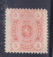 FINLANDE - N ° 14 - ( * ) - NEUF SANS GOMME - TRACE DE CHARNIERE - PORT 1.70 € - LETTRE SUIVIE - - Used Stamps