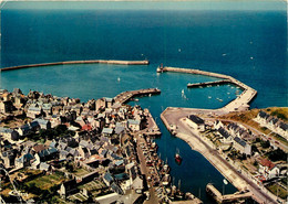 PORT EN BESSIN VUE GENERALE AERIENNE - Port-en-Bessin-Huppain