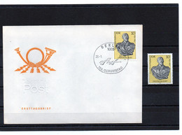 DDR, 1981, FDC + 1 Marke Postfr./**/MNH; Michel 2579, 150. Geburtstag H. V. Stephan - FDC: Covers