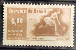 A 101 Brazil Stamp Air Tennis Female Maria Ester Bueno 1960 3 - Other & Unclassified