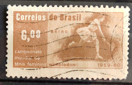 A 101 Brazil Stamp Air Tennis Female Maria Ester Bueno 1960 Circulated 2 - Andere & Zonder Classificatie