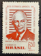 A 91 Brazil Stamp US President Eisenhower 1960 1 - Sonstige & Ohne Zuordnung