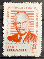 A 91 Brazil Stamp US President Eisenhower 1960 2 - Andere & Zonder Classificatie