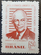 A 91 Brazil Stamp US President Eisenhower 1960 4 - Other & Unclassified